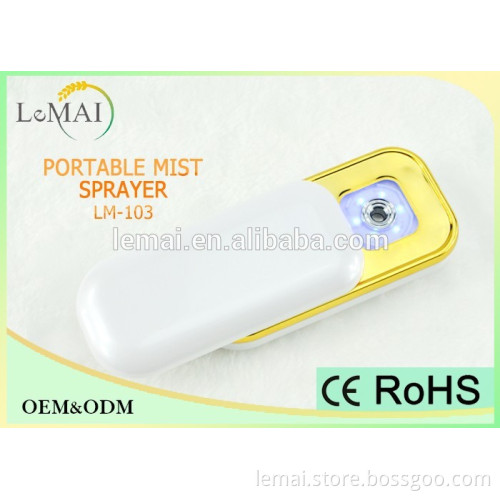 2015 mini facial steamer ionic face humidifier nano facial mist sprayer beauty equipemnt